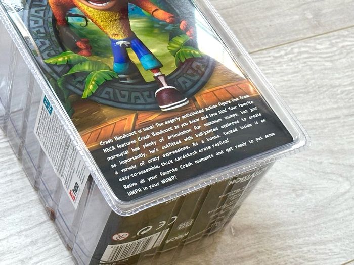 Deluxe Crash Bandicoot With Jet Pack Figure From Activision & Neca - SEALED