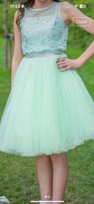 mint conformation dress