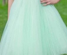 mint conformation dress