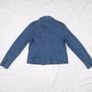 Boden Blue Denim Asymmetric Zip Biker Moto Denim Jacket 14UK/42EU Image 2