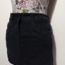 Black Denim Skirt, New Image 6