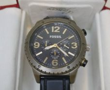 Fossil DE 5007 Men's Quartz Chronograph Watch - Working