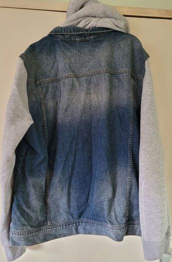 Brand New River Island Mens Hooded Denim Jacket - Size XXL