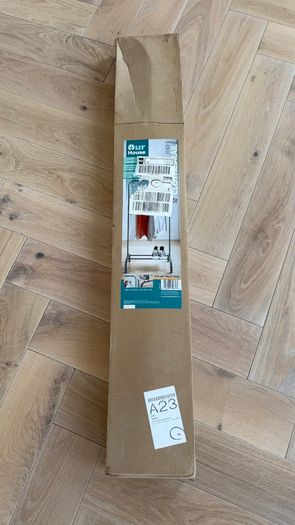 OurHouse Single Clothes Rail with Shoe Rack. Brand New In box