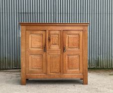 Early 20th Century Arts and Crafts Oak Cabinet - Warehouse and Showroom Open Saturday 18th April 12 til 4pm Eircode R95T227