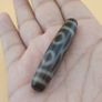 Vintage Himalayan Tibetan 4 Eyes Agate Dzi Bead Amulet Image 8