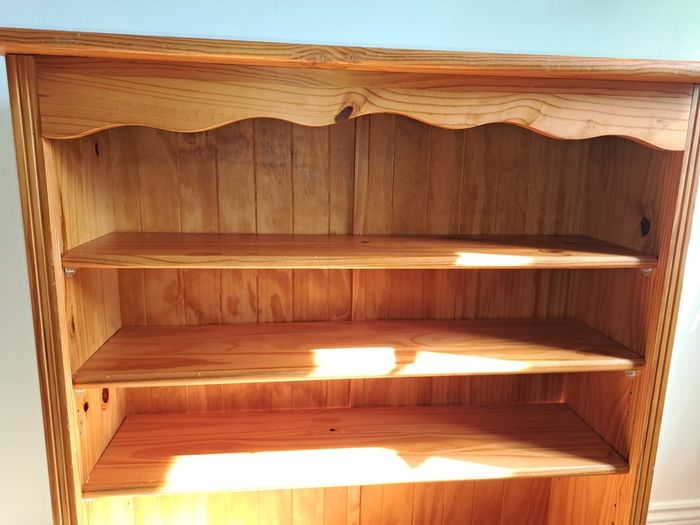 Wooden bookcase