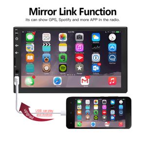 7'' 2 Din MP5 Car Radio Play Car Streo Apple Carplay Radio Android-Auto Stereo Bluetooth FM For Toyota Nissan VW KIA 2din