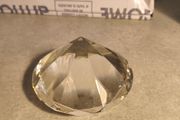 Swarovski Crystal Large the base 3 inches Chaton Animal Figurine Diamond Paperweight