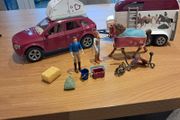 Schleich car and trailer
