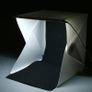 24cm/9" Mini LED Folding Fold Lightbox Photography Studio Softbox LED Light Soft Box Camera Photo Background Box Lighting Tent Kit Image 2
