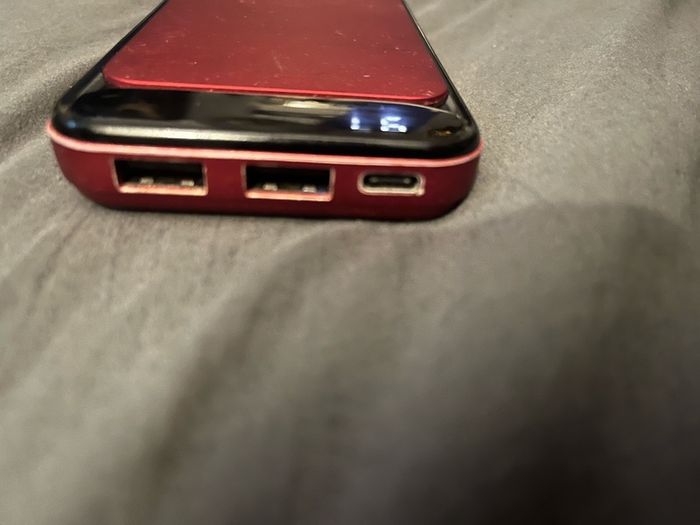 Portable 12000mAh Charger Power W USB C