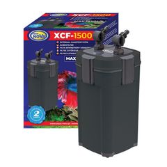 Aqua Nova XCF-1500 External Filter with UV Lamp 9W for Aquarium up to 300L