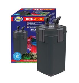 Aqua Nova XCF-1500 External Filter with UV Lamp 9W for Aquarium up to 300L