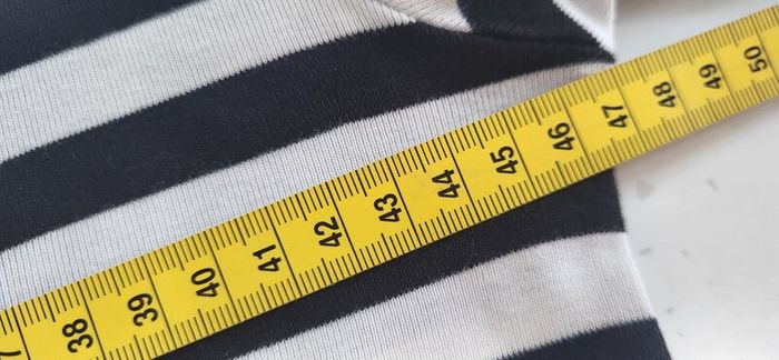 SONIA by Sonia Rykiel black and ivory striped top Sz M (Fit 8-10UK) - Rrp 285