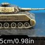 Miniature brass German panther tanks (4) aprox scale 1/350- 1/400 . Image 3