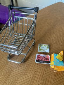 Toy Marks and Spencer Trolley