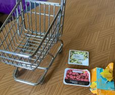 Toy Marks and Spencer Trolley