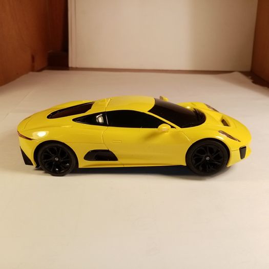 Scalextric New Jaguar C-X75 (Lights) Slot Car - street supercar
