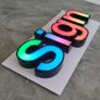 RGB Colour-Changing LED Letters - Custom Front-Lit 3D Signage Image 2