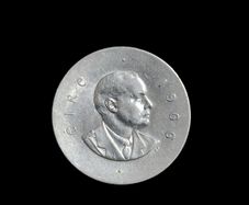 Eire 10 shillings 1966 Easter Rising Silver Coin