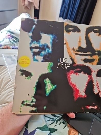 U2 Pop 1st pressing double vinyl, never played