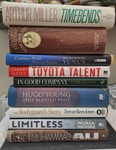Non-fiction Hardcover Book Collection All with Dust Jackets