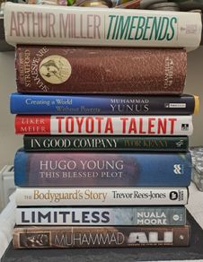 Non-fiction Hardcover Book Collection All with Dust Jackets