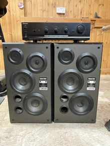 Sherwood AX-4050R Amplifier & Bose Studiocraft 500 ST Speakers