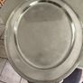 A beautiful heavy oval silver-plated tray WITH 2 HANDLES 51 X 38 CM. Image 2