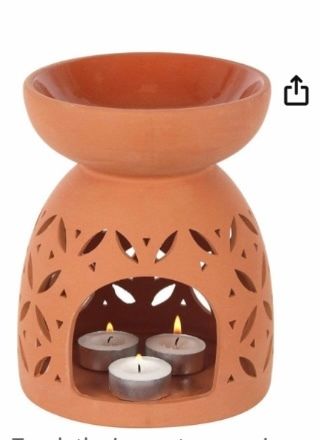 Large Terracotta Oil / Wax Melt Burner