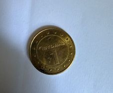 Car Wash Token - Istobal 1, Spain vintage token, coin !