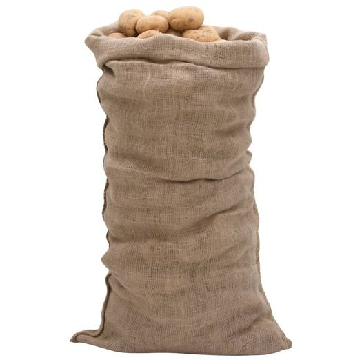 Jute Sacks 5 pcs 65x135 cm 100% Jute 220 gsm