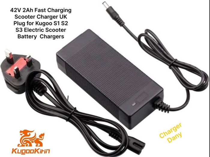 42V 2Ah Fast Charging Scooter Charger UK Plug for Kugoo S1 S2 S3 Electric Scooter Battery Chargers