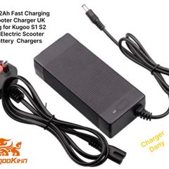 42V 2Ah Fast Charging Scooter Charger UK Plug for Kugoo S1 S2 S3 Electric Scooter Battery Chargers