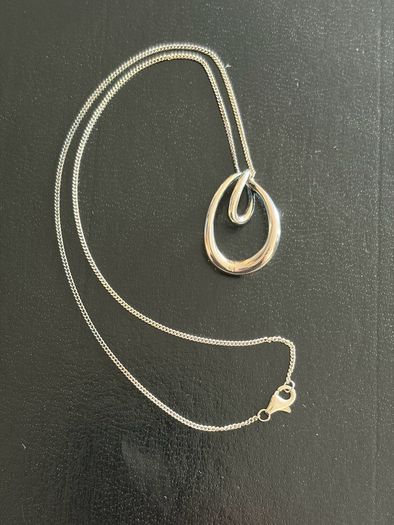 silver necklace