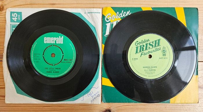 Irish Music 7 inch Vinyl Records - Vintage Vinyl Records