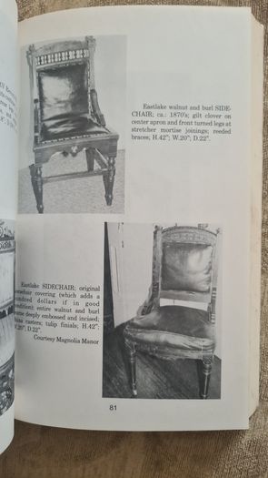 Victorian Furniture By Kathryn McInerney. SIGNED FIRST EDITION. Paperback In Very Good Condition.