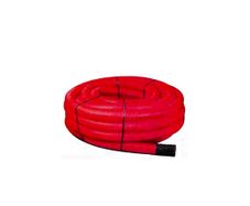 40m red 65mm twin wall ducting