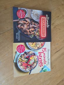 2 x slimming world cookbooks