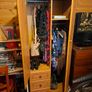 Pine Wardrobe and Bedside Locker Image 2