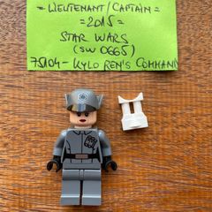 Lego minifigure First Order Officer Female sw0665 - 2017
