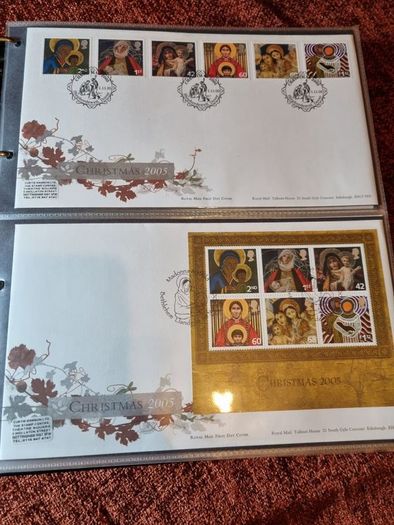 Mint UK FDC album