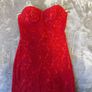 Red mini dress, size UK 10 (EUR38) Image 5