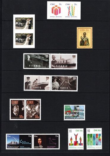 2012 Ireland Stamp Year Pack Mint Never Hinged (MNH). See scan for stamps included. All stamps Mint Never Hinged