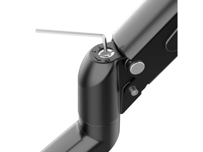 TV Monitor Desk Mount Arm Bracket Tilt Swivel 13-27"