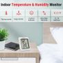 Thermo-Hygrometer Indoor Room Thermometer with Recording and Climate Indicator for Room, Climate Control Monitor Image 2