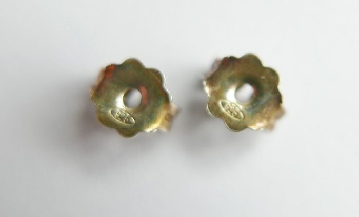 Vintage Sterling Silver 925 Earrings 1,9g