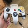 N64 with 2x Controllers along with Mario Kart/1080 Snowboarding Image 3
