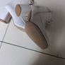 Stradivarius Cream Ankle Boots.  S.39-6.  B.N.W.T. Image 3